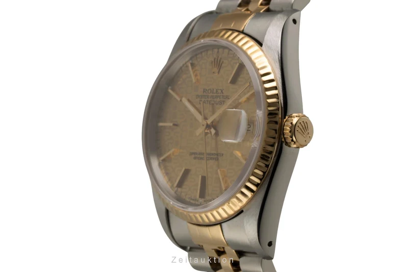 Rolex Datejust steel / gold automatic men's watch 16233 [2602056]