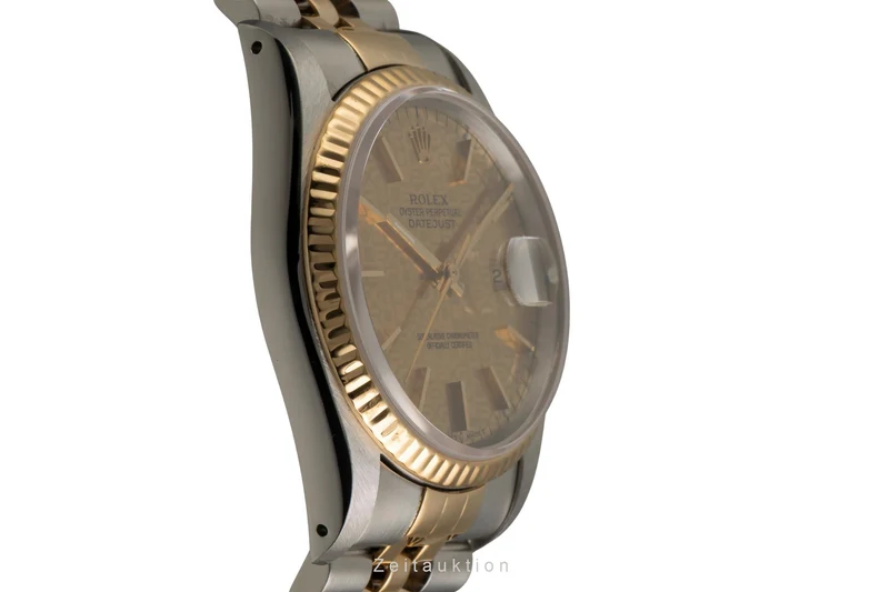 Rolex Datejust steel / gold automatic men's watch 16233 [2602056]