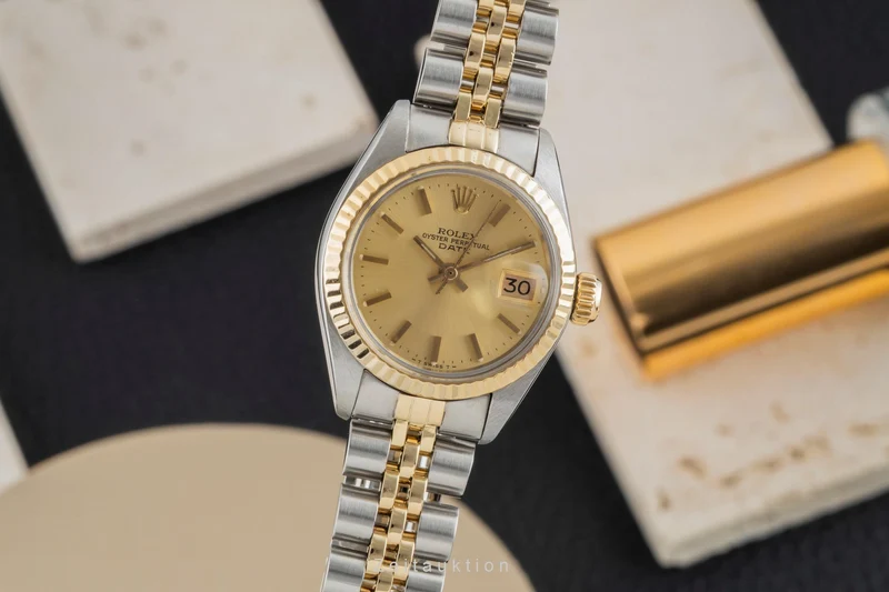 Rolex Lady Date steel / gold automatic women's watch 6917 Vintage [2601932]