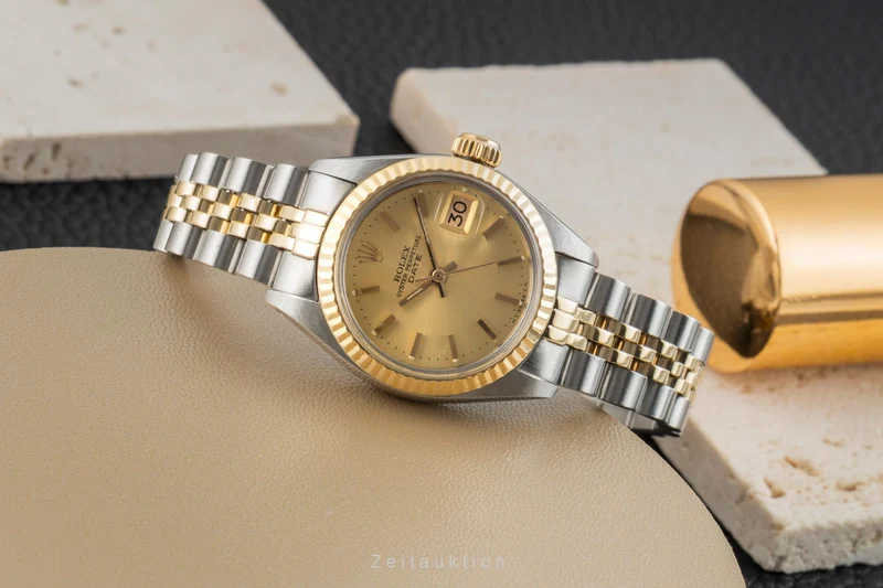 Rolex Lady Date steel / gold automatic women's watch 6917 Vintage [2601932]