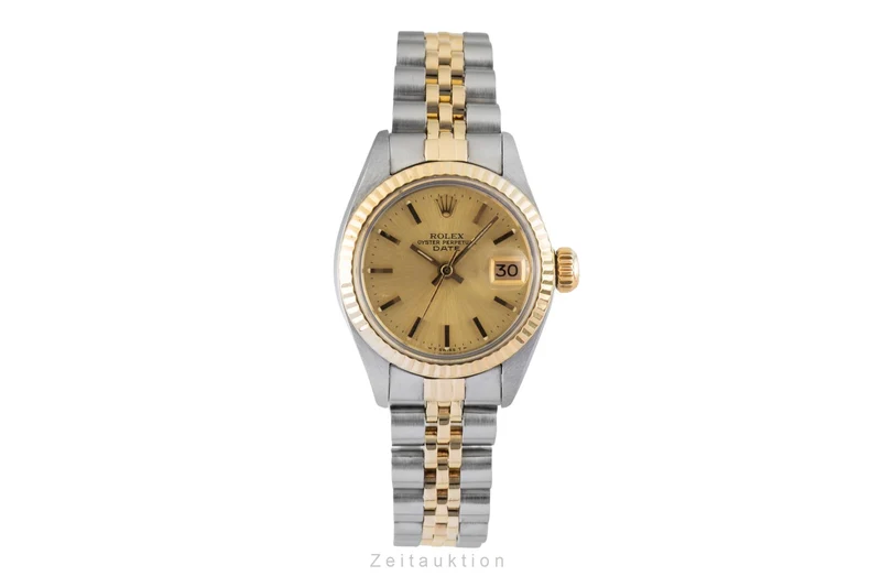 Rolex Lady Date steel / gold automatic women's watch 6917 Vintage [2601932]