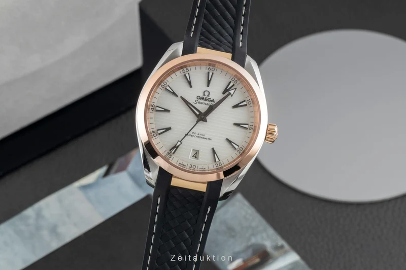 Omega Seamaster steel / gold automatic men's watch 220.22.41.21.02.001 LP: 11000EUR [2602527]