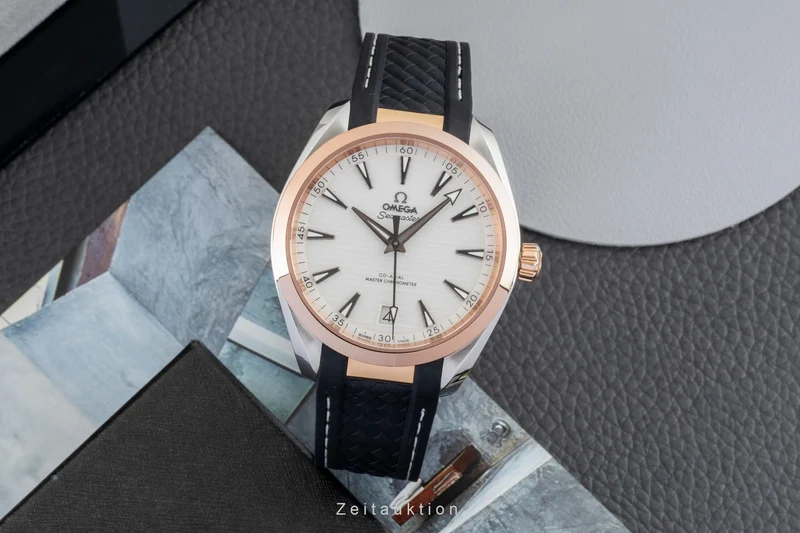 Omega Seamaster steel / gold automatic men's watch 220.22.41.21.02.001 LP: 11000EUR [2602527]