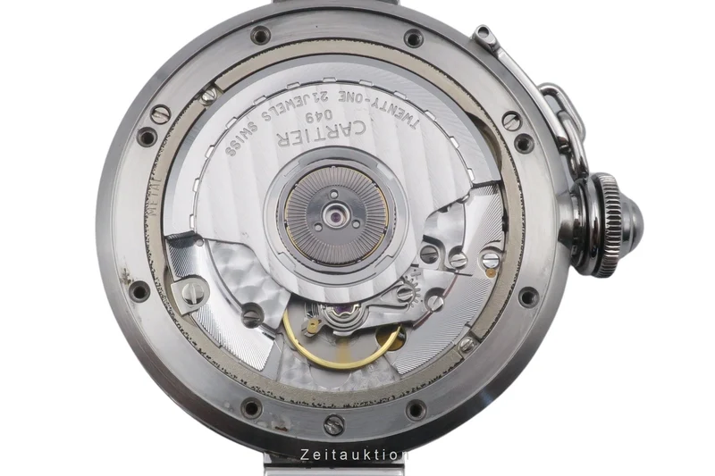 Cartier Pasha steel automatic men's watch W31024M7 [2602607]