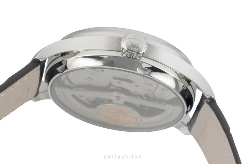 IWC Portugieser steel automatic men's watch IW500107 LP: 14000EUR [2601764]