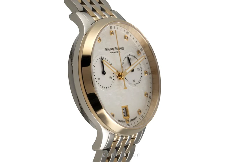 Bruno Söhnle Glashütte Bologna Chronograph chronograph steel quartz women's watch 17-23238-250 [2602933]