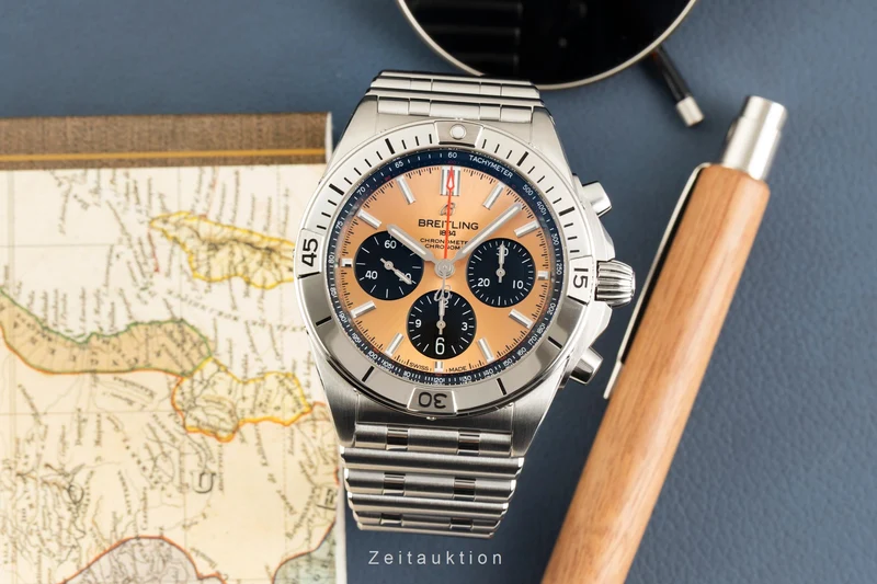 Breitling Chronomat chronograph steel automatic men's watch AB0134101K1A1 LP: 9200EUR [2602229]