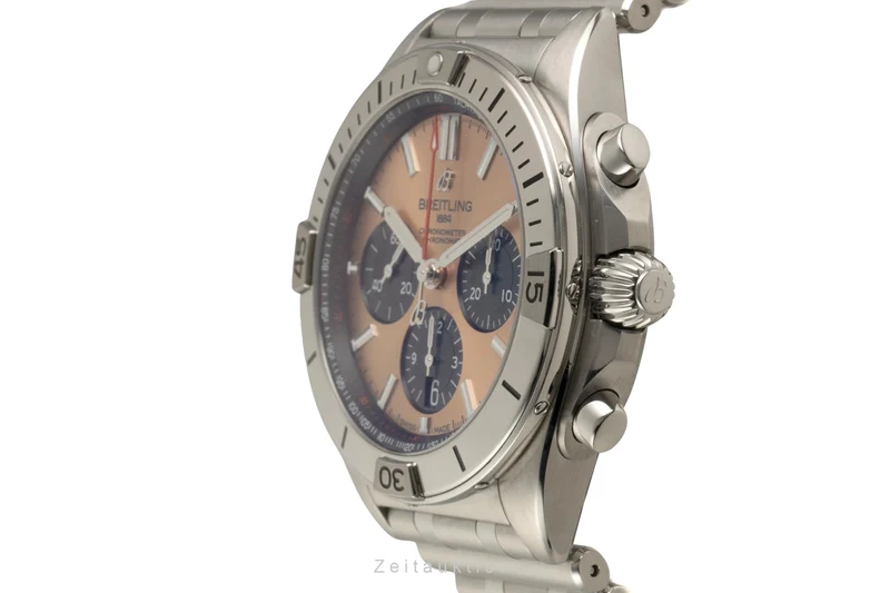 Breitling Chronomat chronograph steel automatic men's watch AB0134101K1A1 LP: 9200EUR [2602229]