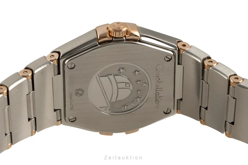 Omega Constellation steel / gold quartz women's watch 123.20.27.60.57.006 [2602064]