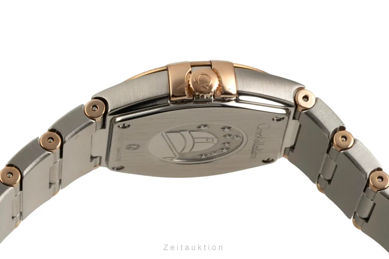 Omega Constellation steel / gold quartz women's watch 123.20.27.60.57.006 [2602064]