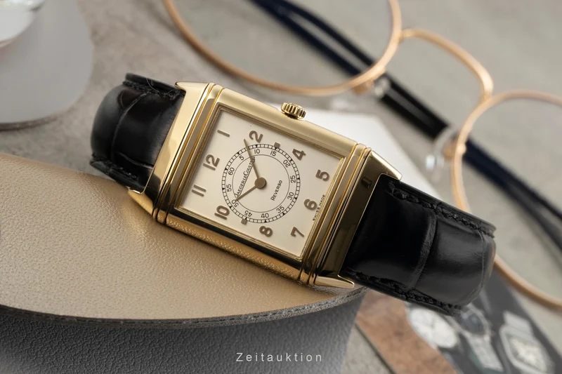 Jaeger LeCoultre Reverso 18 ct gold manual winding women's watch 6184.21 Vintage [2602323]