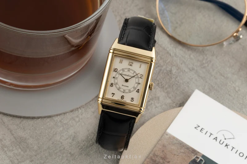 Jaeger LeCoultre Reverso 18 ct gold manual winding women's watch 6184.21 Vintage [2602323]