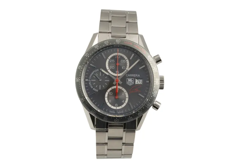 Tag Heuer Carrera chronograph steel automatic men's watch CV201M.BA0794 Limited [2601732]