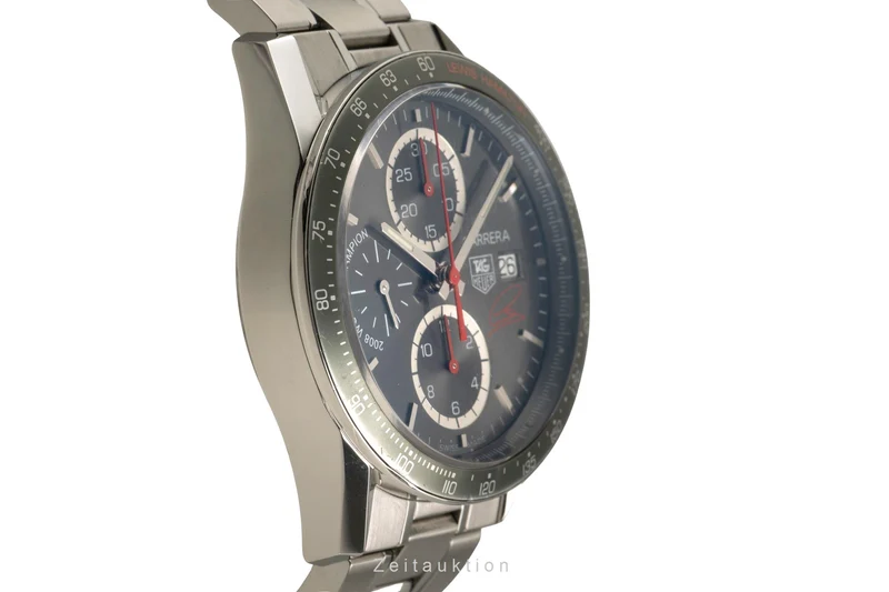 Tag Heuer Carrera chronograph steel automatic men's watch CV201M.BA0794 Limited [2601732]