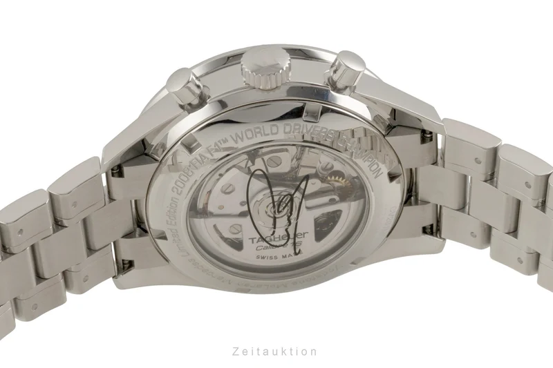 Tag Heuer Carrera chronograph steel automatic men's watch CV201M.BA0794 Limited [2601732]