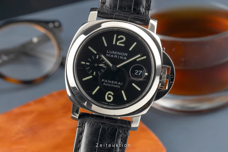 Panerai Luminor Marina steel automatic men's watch PAM00104 [2602209]