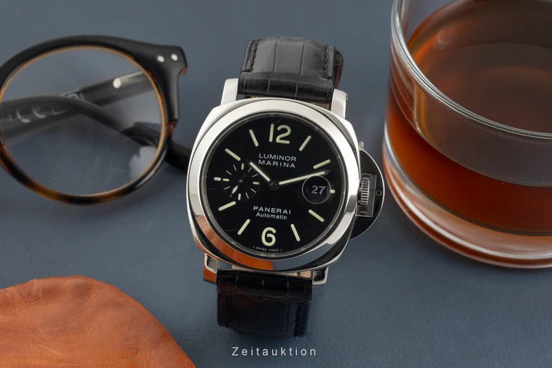 Panerai Luminor Marina steel automatic men's watch PAM00104 [2602209]