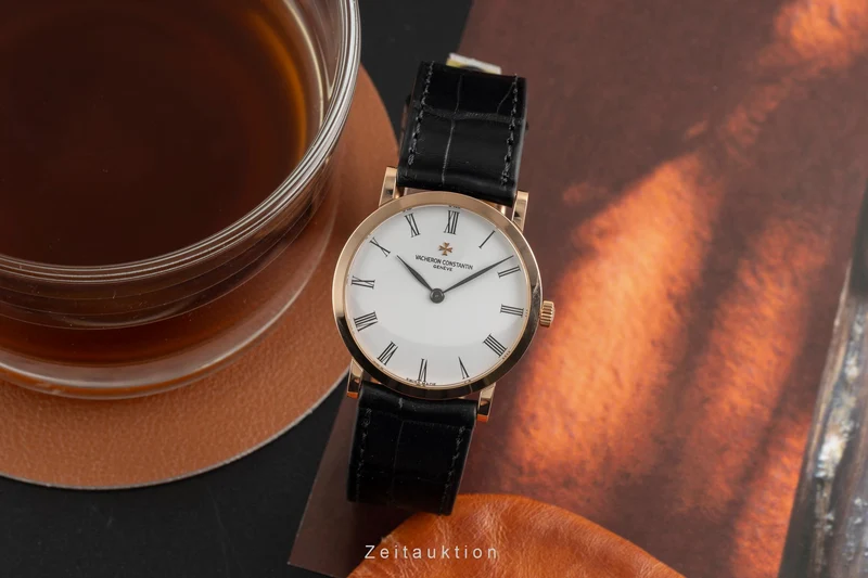 Vacheron & Constantin Patrimony 18 ct red gold manual winding men's watch 33093/3 [2602442]