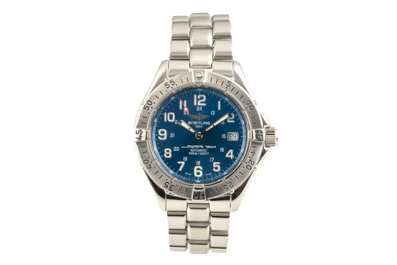 Breitling Superocean steel automatic men's watch A17340 [2601837]