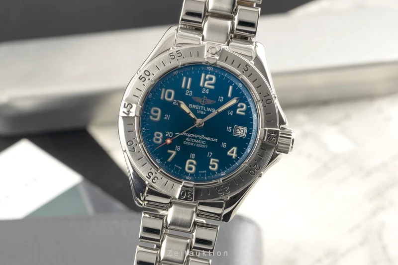 Breitling Superocean steel automatic men's watch A17340 [2601837]