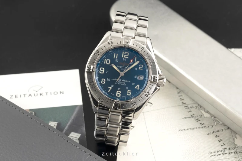 Breitling Superocean steel automatic men's watch A17340 [2601837]