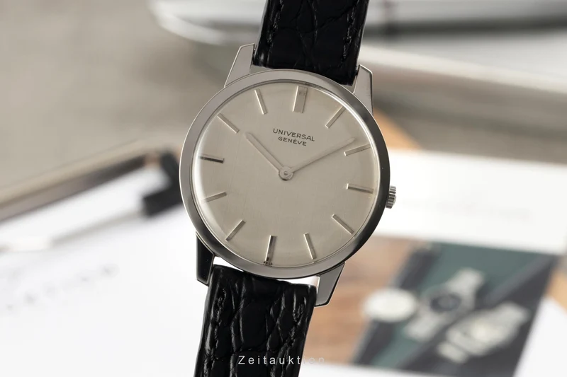 Universal Geneve steel manual winding unisex 842101 Vintage [2600224]