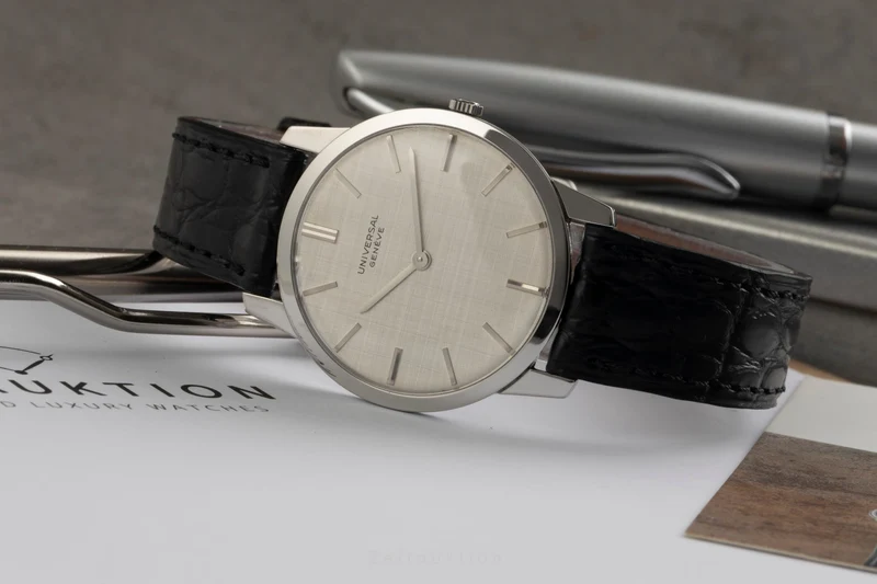 Universal Geneve steel manual winding unisex 842101 Vintage [2600224]