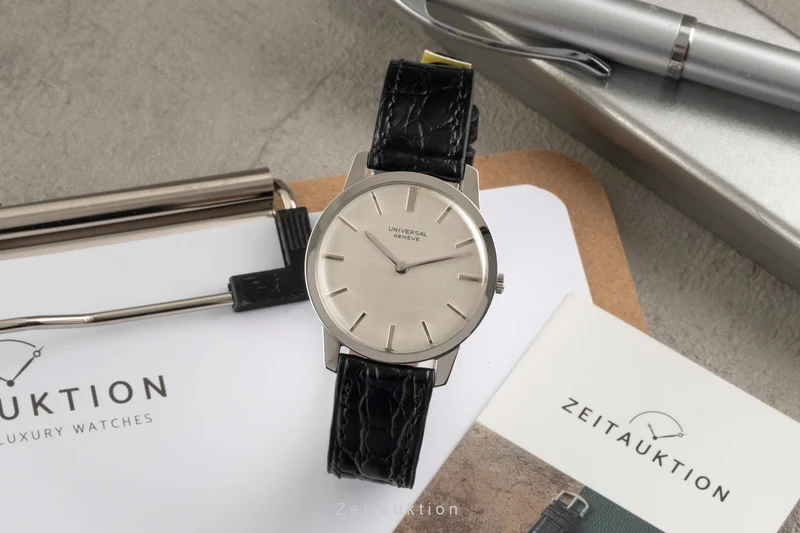 Universal Geneve steel manual winding unisex 842101 Vintage [2600224]