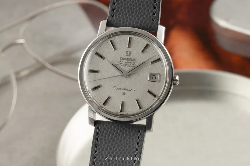 Omega Constellation steel automatic men's watch 168.018 Vintage [2601743]