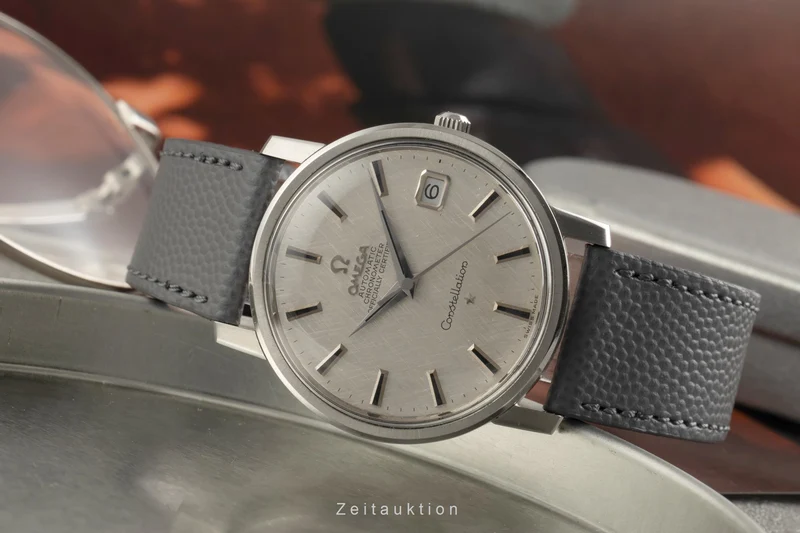 Omega Constellation steel automatic men's watch 168.018 Vintage [2601743]