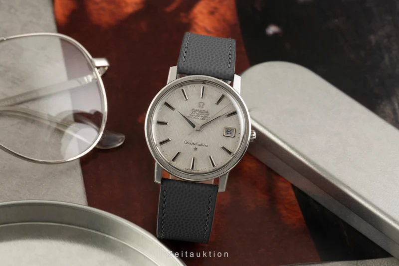 Omega Constellation steel automatic men's watch 168.018 Vintage [2601743]