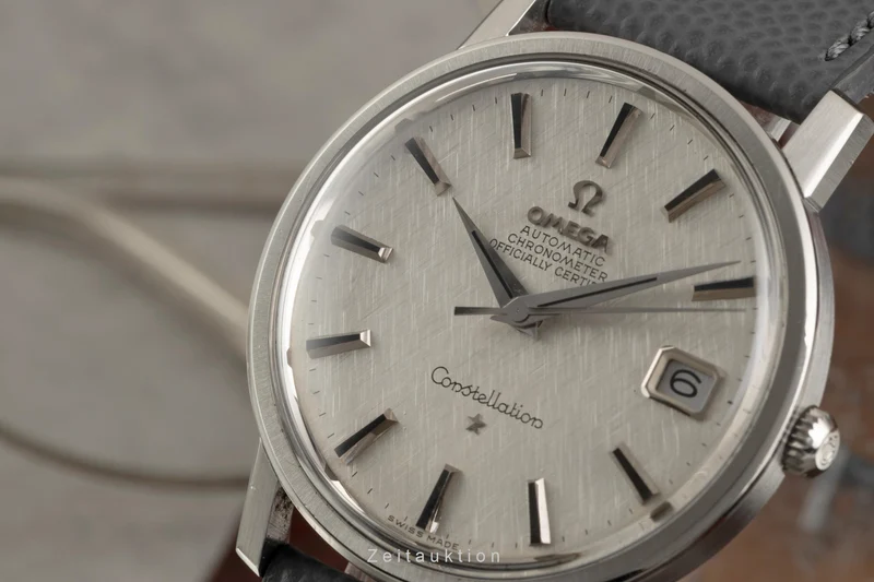 Omega Constellation steel automatic men's watch 168.018 Vintage [2601743]