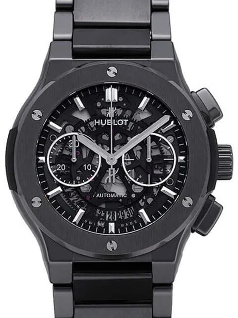 Hublot Classic Fusion Aerofusion Chronograph Black Magic Bracelet 528.CM.0170.CM
