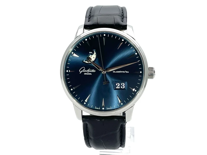 Glashütte Original Senator Panoramadatum Mondphase 1-36-04-04-02-30
