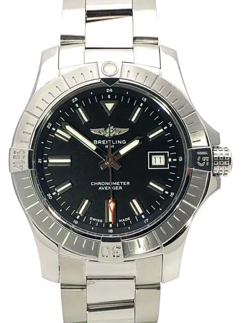 Breitling Avenger Automatic 43 Schwarz A17318101B1A1 ungetragen aus 11-2019