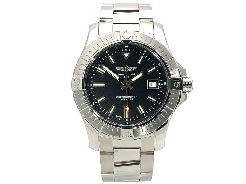 Breitling Avenger Automatic 43 Schwarz A17318101B1A1 ungetragen aus 11-2019