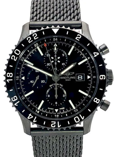 Breitling Chronoliner Automatik Chronograph M2431013.BF02.159M Black Steel aus 2018