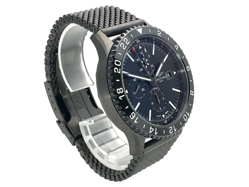 Breitling Chronoliner Automatik Chronograph M2431013.BF02.159M Black Steel aus 2018