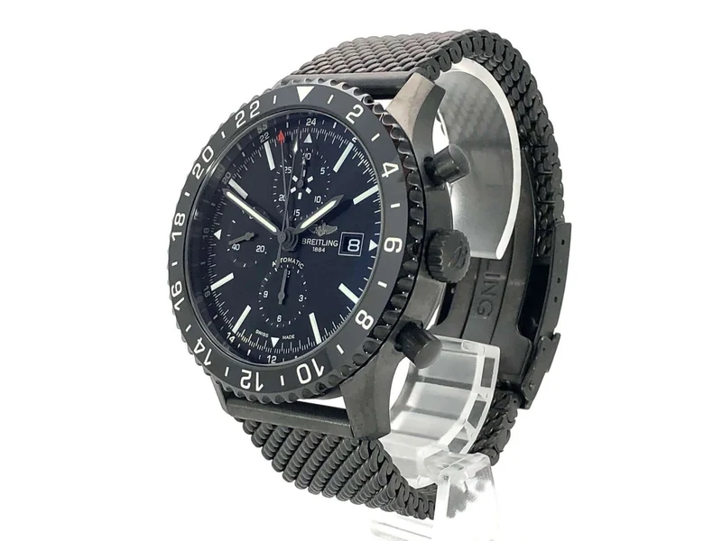 Breitling Chronoliner Automatik Chronograph M2431013.BF02.159M Black Steel aus 2018