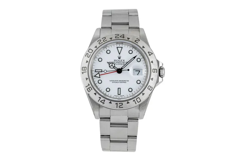 Rolex Explorer II steel automatic men's watch 16570 [2602755]
