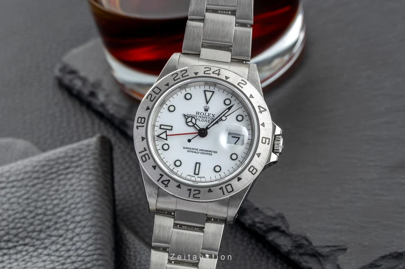 Rolex Explorer II steel automatic men's watch 16570 [2602755]