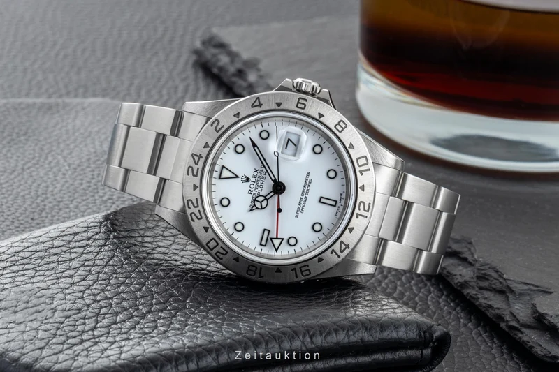 Rolex Explorer II steel automatic men's watch 16570 [2602755]