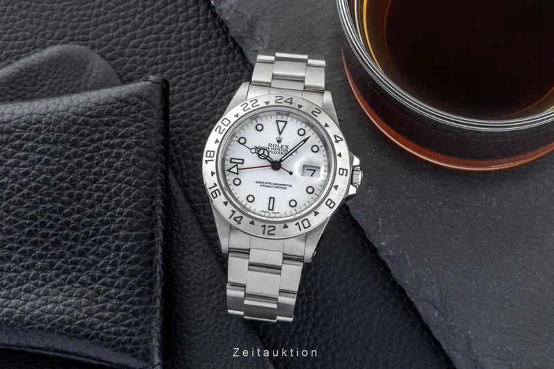 Rolex Explorer II steel automatic men's watch 16570 [2602755]