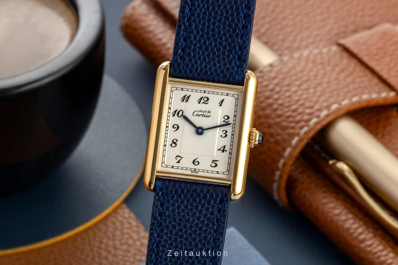 Cartier Vermeil silver-gilt quartz women's watch 590005 [2602511]