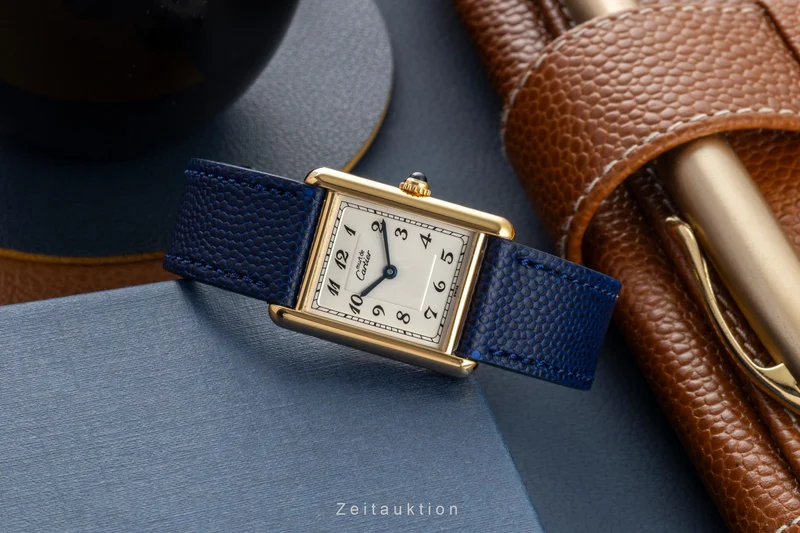 Cartier Vermeil silver-gilt quartz women's watch 590005 [2602511]