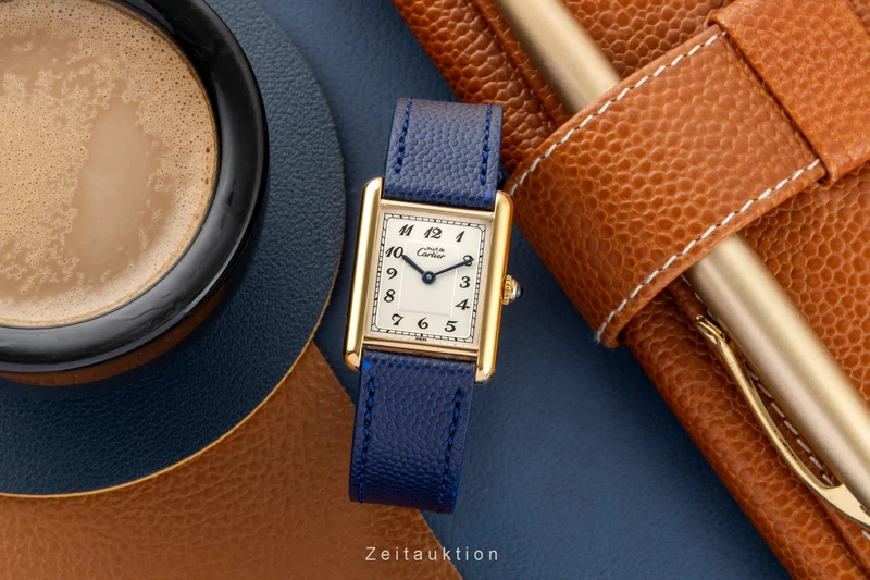 Cartier Vermeil silver-gilt quartz women's watch 590005 [2602511]