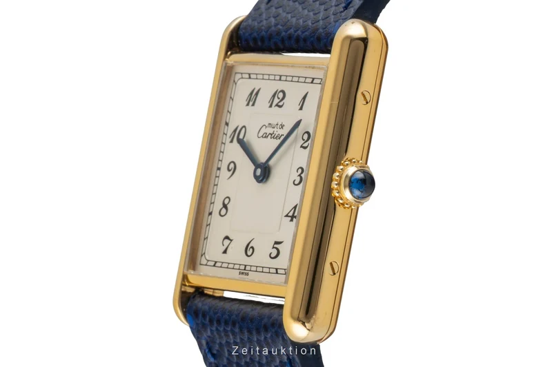 Cartier Vermeil silver-gilt quartz women's watch 590005 [2602511]