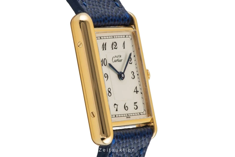 Cartier Vermeil silver-gilt quartz women's watch 590005 [2602511]