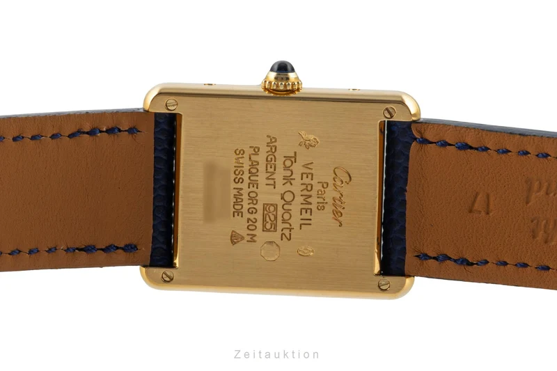 Cartier Vermeil silver-gilt quartz women's watch 590005 [2602511]