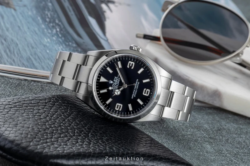 Rolex Explorer steel automatic men's watch 124270 [2602661]